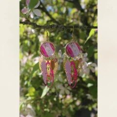 Boucles d&rsquo;oreilles Rêve de Sakura